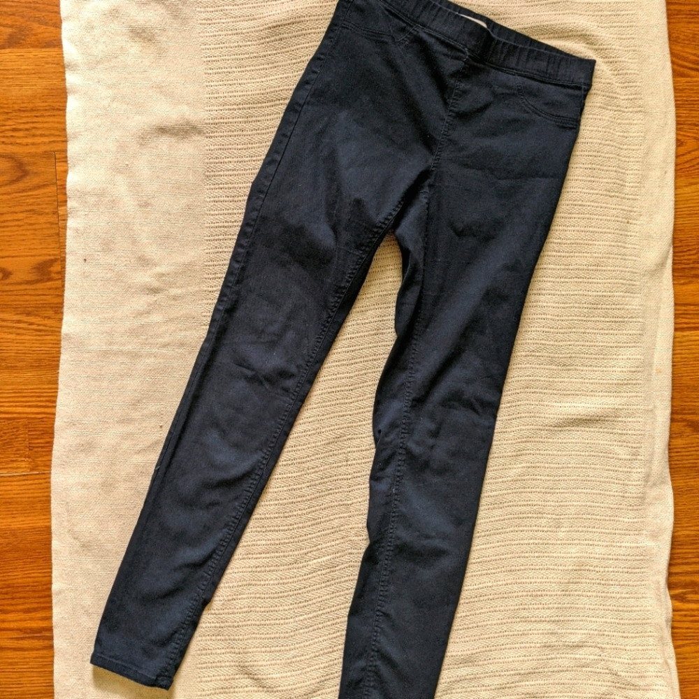 Navy skinny Ankle pants